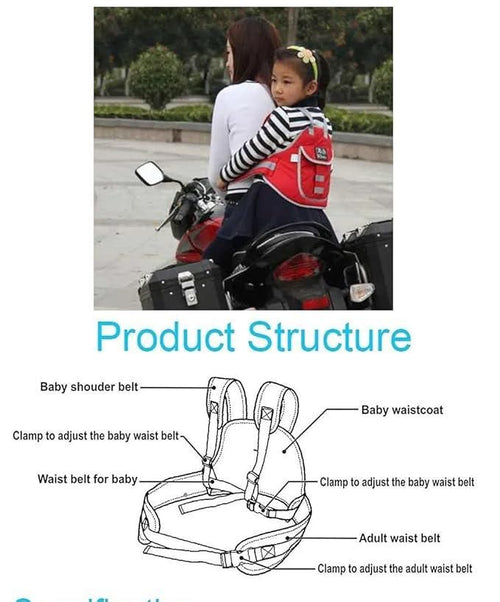 Child Safety Scooter Seat